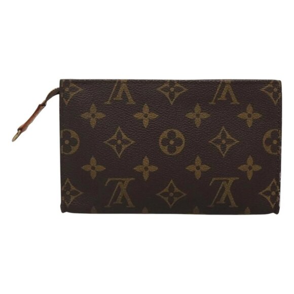 LOUIS VUITTON Monogram Bucket PM Accessory Pouch LV Auth
